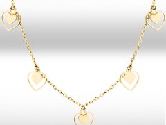 Lant aur 14K hearts